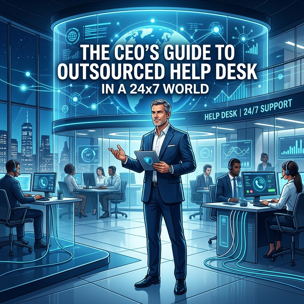 The CEO’s Guide to Outsourced Help Desk in a 24×7 World