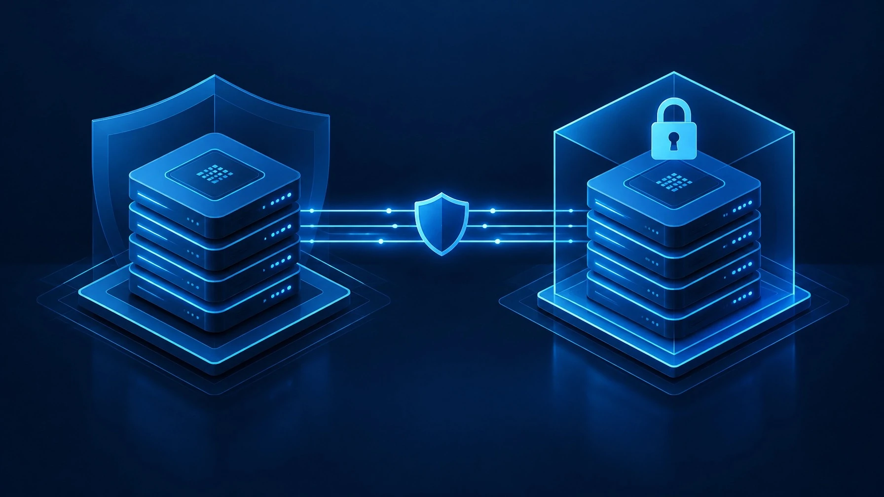 Isolated and immutable backup systems connected through protected recovery infrastructure