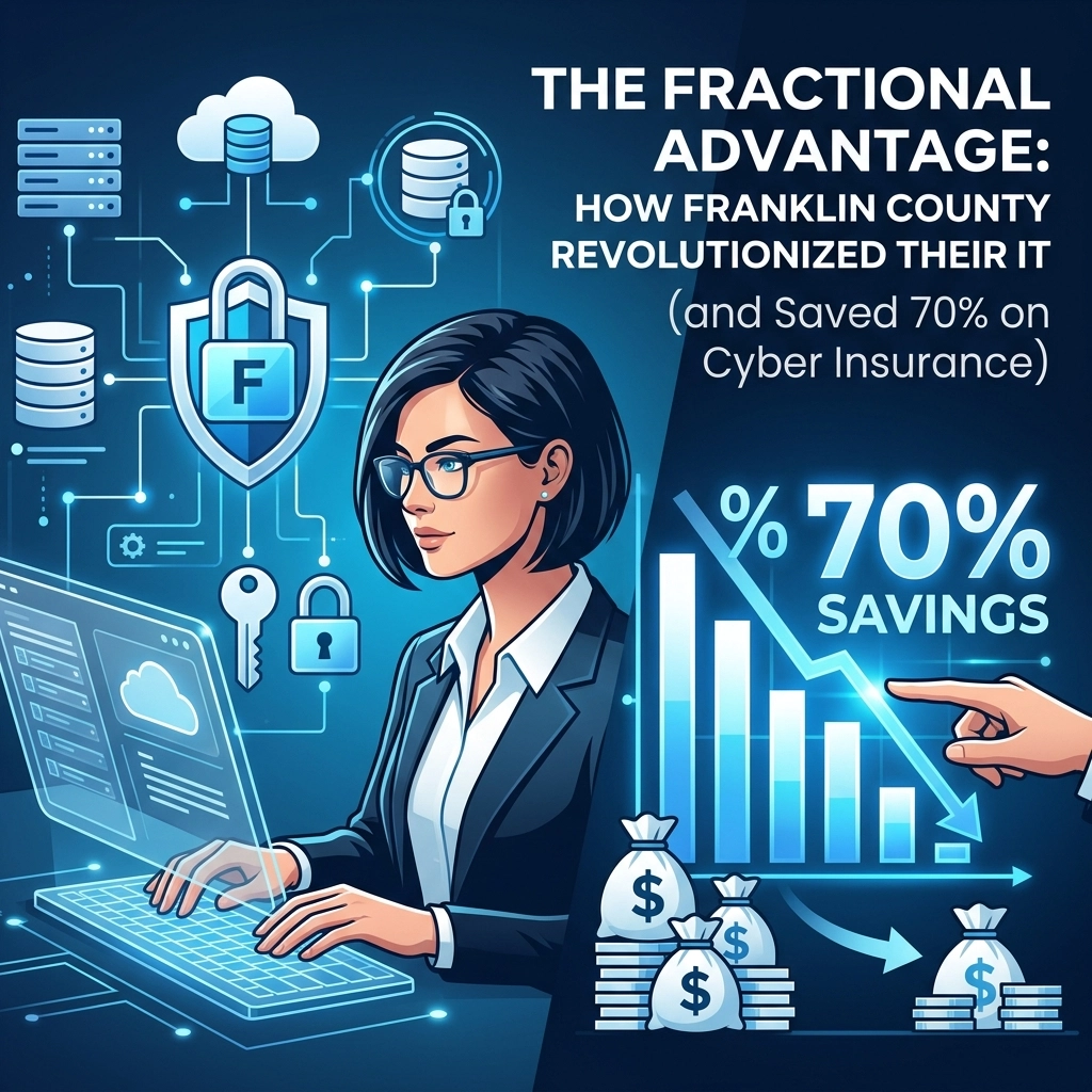 The Fractional Advantage: How Franklin County Revolutionized Their IT (and Saved 70% on Cyber Insurance)