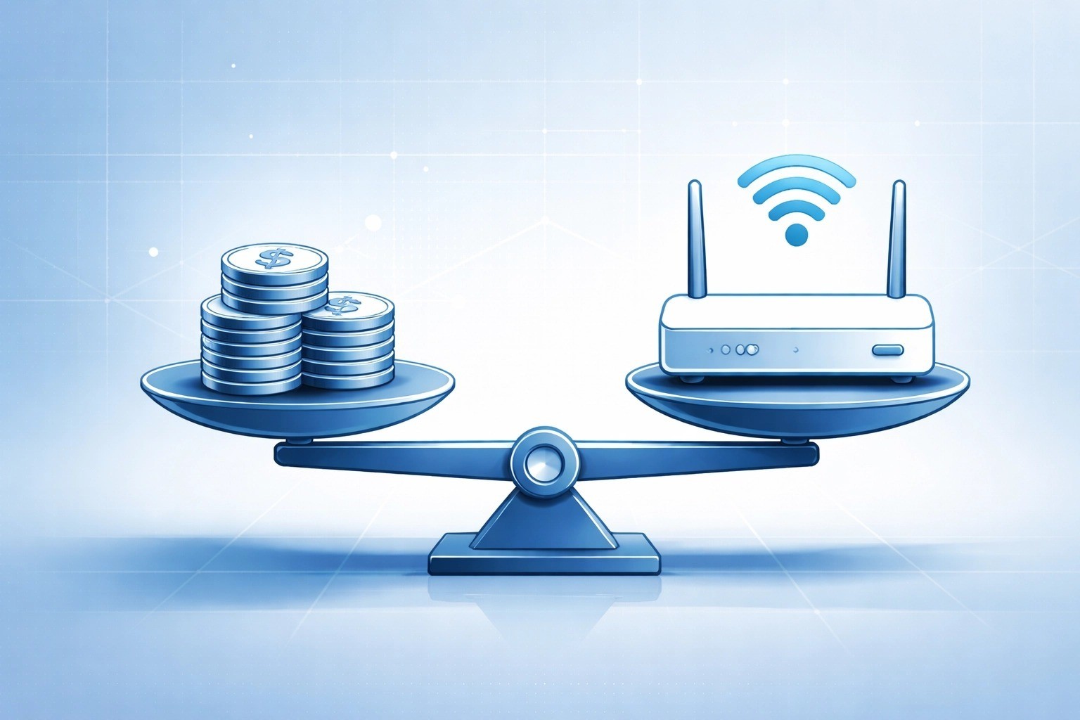 Managed WAN balancing network performance, security, and predictable costs